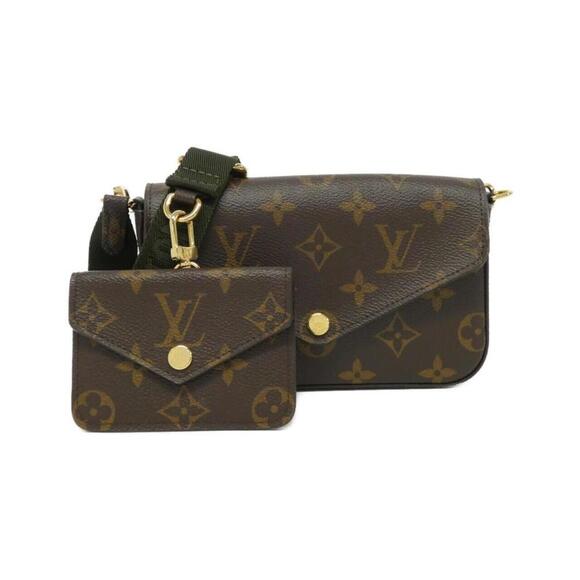 LOUIS VUITTON Brown Monogram Shoulder Bag - Picture 1 of 9